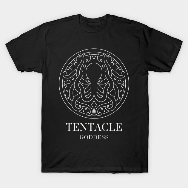 Tentacle Goddess T-Shirt by For Lesbians, By Lesbians